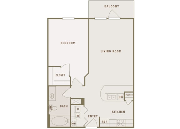 Monterra Las Colinas - A2 Lower Level - 1 bedroom - 1 bath