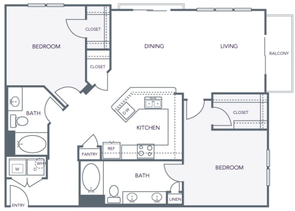 AVANT on Market Center - B7 - 2 bedroom and 2 bath