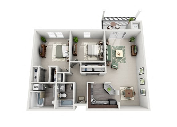 Meridian Pointe Apartment Homes - 2 Bedroom 2 Bath Apartment Meridian Pointe Apartment Homes - 2 Bedroom 2 Bath Apartment