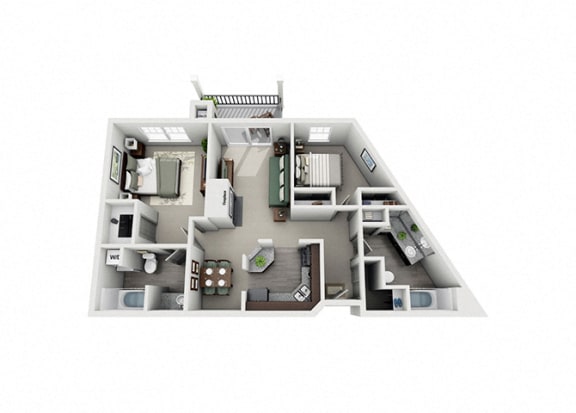 Meridian Pointe Apartment Homes - 2 Bedroom 2 Bath Apartment Meridian Pointe Apartment Homes - 2 Bedroom 2 Bath Apartment