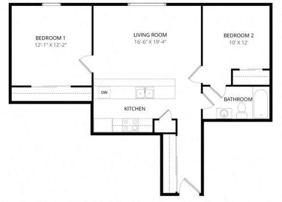 Amber Ridge Apartments - Floorplan