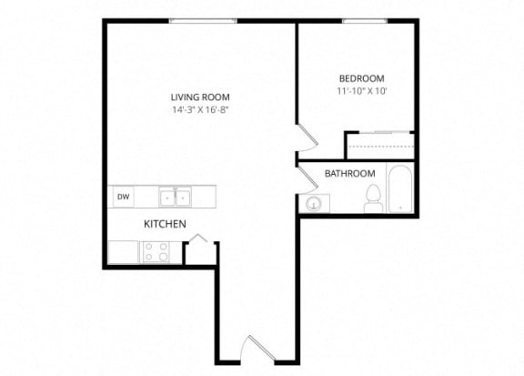 Amber Ridge Apartments - Floorplan