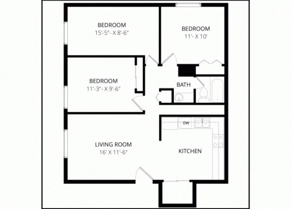 Floor Plan  Conifer Grove Apartments - Floorplan