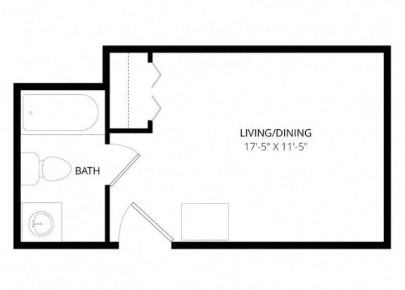 Floor Plan  Continental Apartments - Floorplan