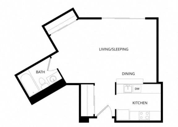 Susitna Ridge Apartments - Floorplan