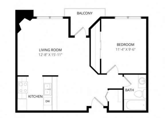 Floor Plan  Chugach South Apartments - Floorplan