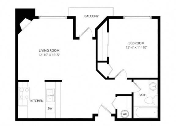 La Maisonnette Apartments - Floorplan