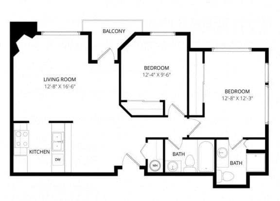 La Maisonnette Apartments - Floorplan