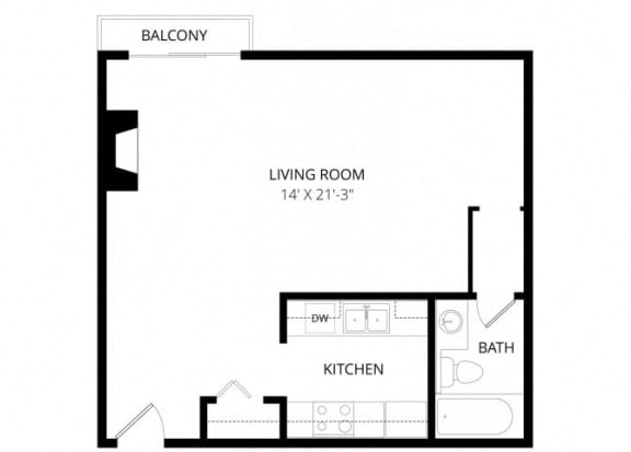 Ladera Villa Apartments -  Floorplans