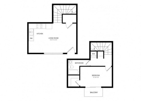 Brighton Woods Apartments - Floorplan
