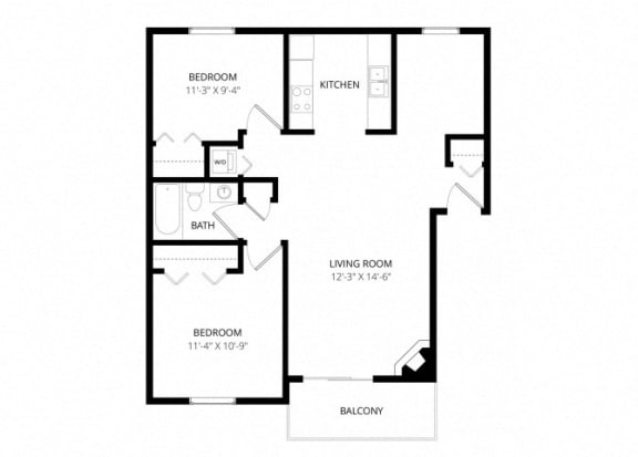 Ptarmigan Meadows Apartments - Floorplan