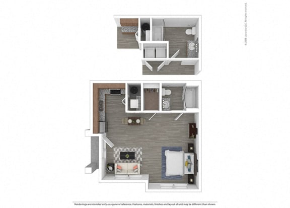 Studio Studio at Edgewater at the Cove, Oregon City, OR