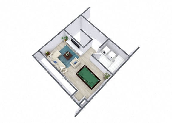 Two Bedroom Upstairs