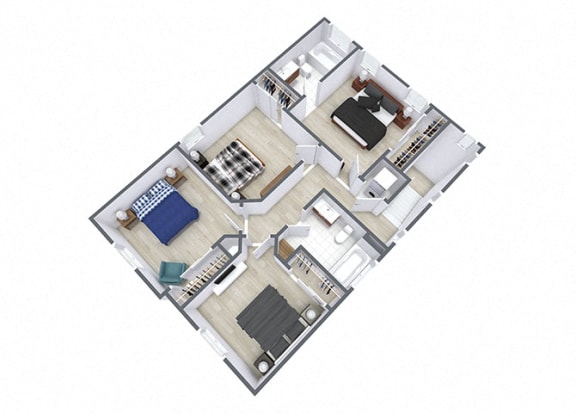 Four Bedroom Upstairs