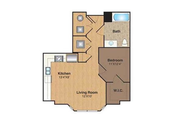 C-S floor plan. at 221 Bergen, Harrison, 07029
