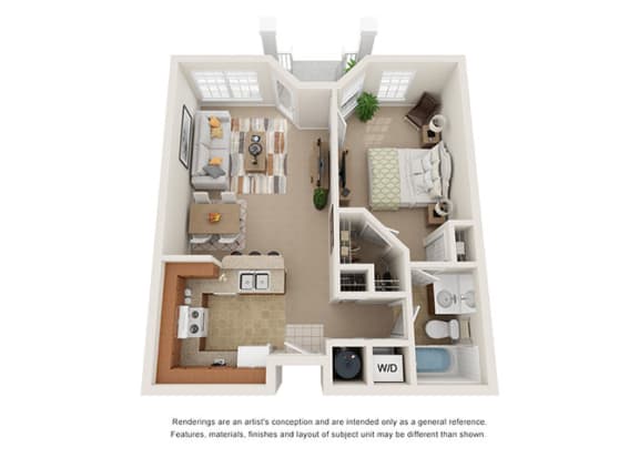 Floor Plan options at Villages at Carver in Atlanta, Georgia