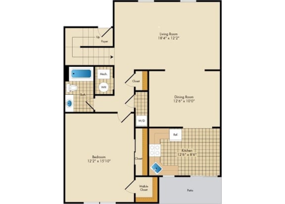 1 bedroom apartment in Cedar Knolls of Hanover