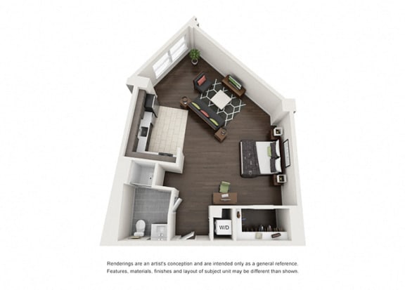 Dominion studio floor plan