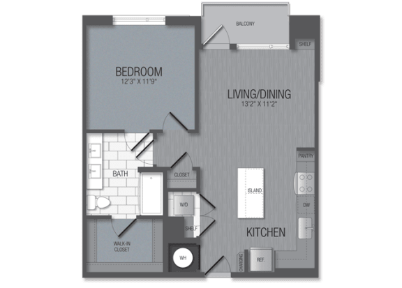 M.1B8 Floor Plan M.1B8 Floor Plan at TENmflats, Columbia