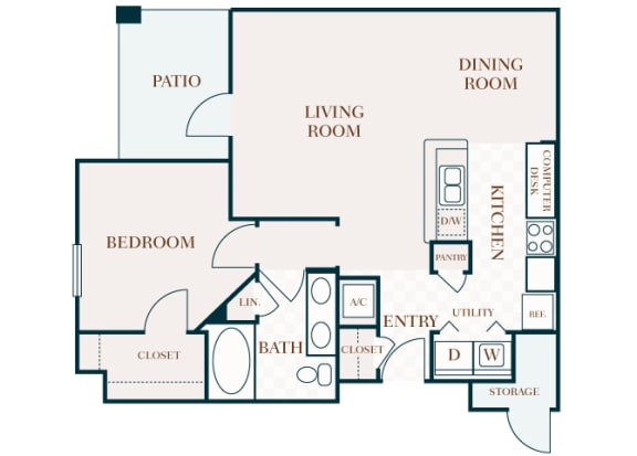 Delayne 2D floor plan A3
