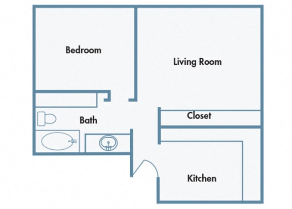 910 Penn Apartments - A4 - 1 bedroom and 1 bath