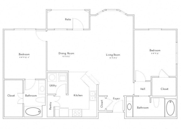  Floor Plan Cambridge B1