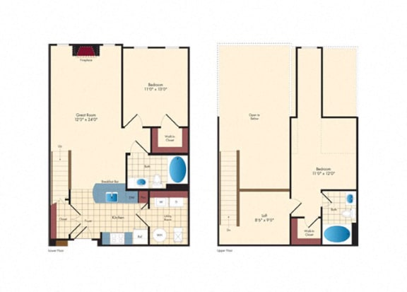 2 bed 2 bath apartments in Laurel