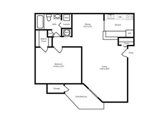 One Bedroom | One Bathroom