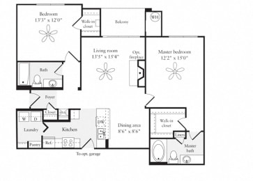 Floor Plan  B2-M