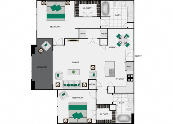 B4b_2 Floorplan for arlo westchase