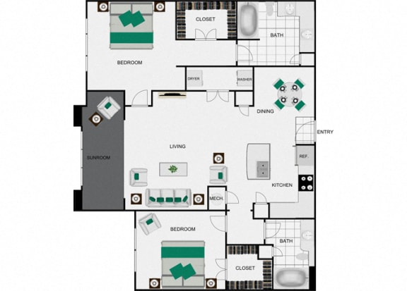 B4c floorplan for arlo westchase