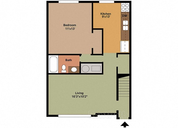 Unit Image Unit Image at Fountainview Apartments, Indianapolis, 46226