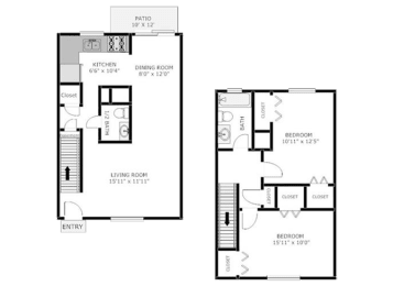 Two Bedroom Apartment Grand Rapids