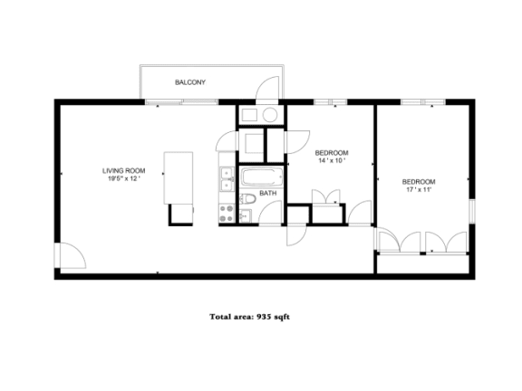 2 Bedroom Apartment