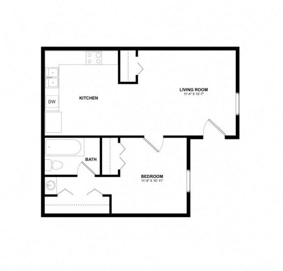 The Club at Eagle Point Apartments - Floorplan