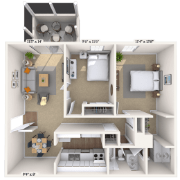  Floor Plan The Brunswick