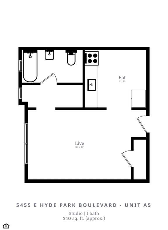 Floor Plan  Studio (A5)