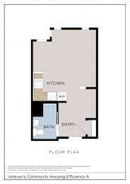 Floor Plan  Efficiency-Studio