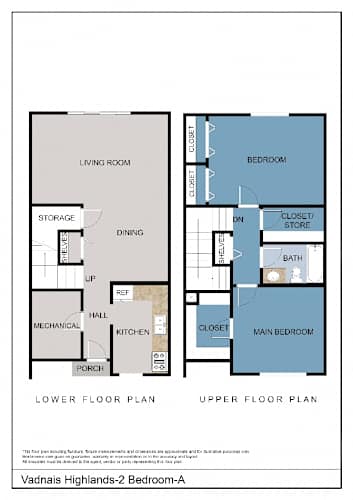 Floor Plan  2 Bedroom