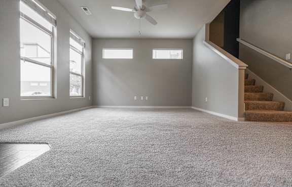 Building with Beautiful Walking Paths at 7th Street Brownstones, Indigo Living, IA, Iowa