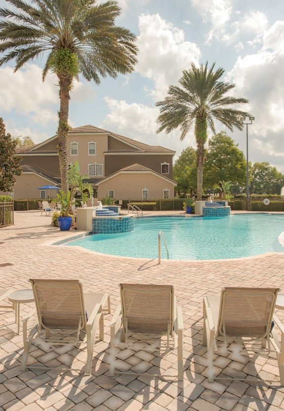 Community Pool at Ballantrae Apartments, Sanford, FL