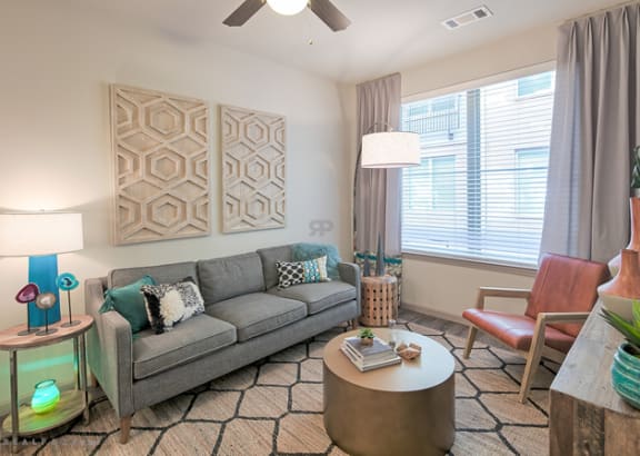 Living Room at The Maywood, Oklahoma City, 73104