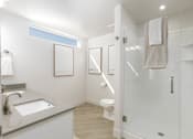 Thumbnail 19 of 24 - Bathroom with towel at The Vue At Desert Color, St. George, Utah