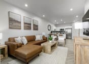 Thumbnail 2 of 24 - Living Room Interiors at The Vue At Desert Color, St. George, UT, 84790