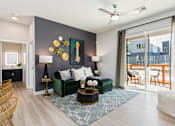 Thumbnail 8 of 9 - Living Room With Balcony at The Hendry, Henderson, 89074