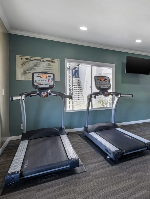 Fully Equipped Fitness Center at Sage Creek Apartments