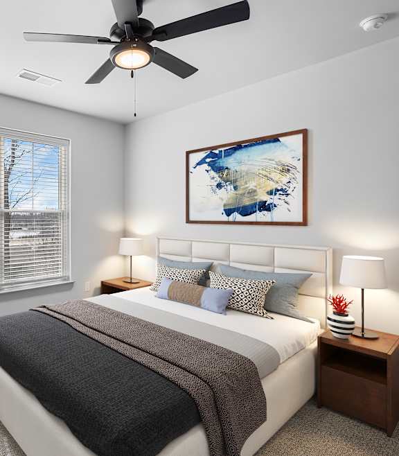 Comfortable Bedroom With Large Closet at Arbour Place Apartments, Jeffersonville, 47130
