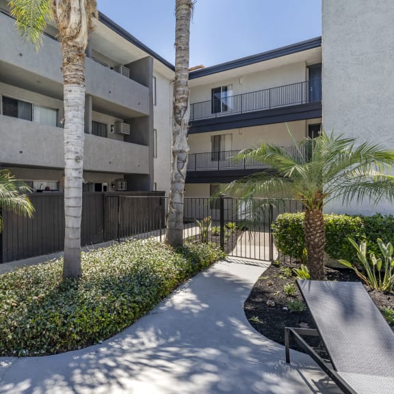 Designated Walking Trails at Northview-Southview Apartment Homes, 8111 Reseda Boulevard