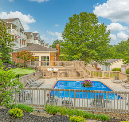 our apartments offer a clubhouse with a pool