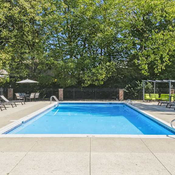 Sparkling Swimming Pool at Karric Place of Dublin, Dublin, OH
